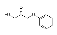 (S)-3-Phenoxypropane-1,2-diol Structure