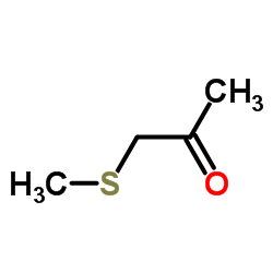 (甲硫基)丙酮结构式