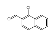 1-chloronaphthalene-2-carbaldehyde Structure