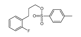 3-(2-fluorophenyl)propyl 4-methylbenzenesulfonate Structure