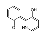 6-(3-hydroxy-1H-pyridin-2-ylidene)cyclohexa-2,4-dien-1-one structure