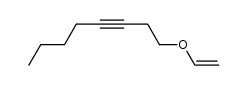 1-vinyloxy-oct-3-yne结构式