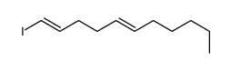 1-iodoundeca-1,5-diene Structure