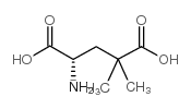 4-dimethyl-l-glutamic acid Structure