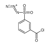 3-azidosulfonylbenzoyl chloride结构式