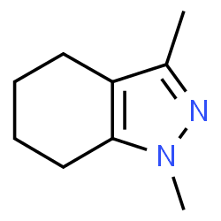 1H-Indazole,4,5,6,7-tetrahydro-1,3-dimethyl-结构式