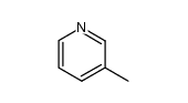 3-methylpyridine conjugate acid Structure