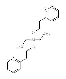 Pyridine,2,2'-[(diethylsilylene)bis(oxyethylene)]di- (8CI)结构式