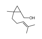 [(1S,2S)-2-methyl-2-(4-methylpent-3-enyl)cyclopropyl]methanol Structure