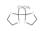 2,2'-Bi-1,3-dithiolane,2,2'-dimethyl-结构式