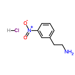 3-硝基苯乙胺盐酸盐结构式