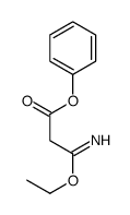 phenyl 3-ethoxy-3-iminopropionate结构式