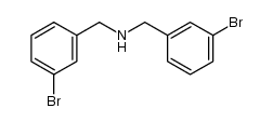 bis(3-bromobenzyl)amine结构式
