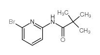 N-(6-溴吡啶-2-基)三甲基乙酰胺结构式