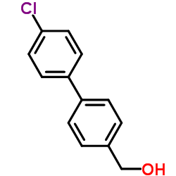 (4-氯联苯-4-基)-甲醇结构式