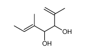 2,5-Dimethyl-1,5-heptadiene-3,4-diol Structure