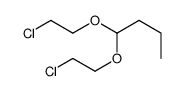 1,1-bis(2-chloroethoxy)butane Structure