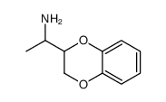 2,3-Dihydro-α-methyl-1,4-benzodioxin-2-methanamine结构式