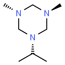 1,3,5-Triazine,hexahydro-1,3-dimethyl-5-(1-methylethyl)-(9CI) Structure