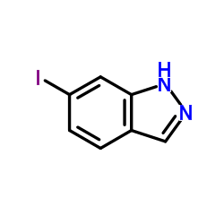 6-碘-1H-吲唑结构式