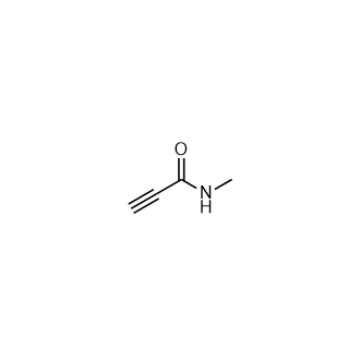 N-甲基丙-2-炔酰胺结构式