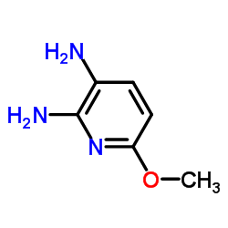 6-甲氧基-2,3-二氨基吡啶盐酸盐结构式