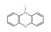10H-Phenoxarsine, 10-chloro-结构式
