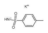 4-methylbenzensulphonamide potassium salt结构式