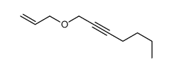 1-prop-2-enoxyhept-2-yne结构式