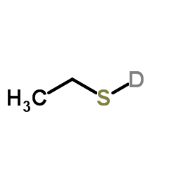 Ethane(2H)thiol Structure