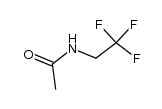 N-acetyl-2,2,2-trifluoroethylamine Structure