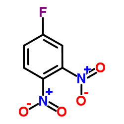 3,4-Dinitrofluorobenzene structure