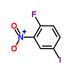 2-氟-5-碘硝基苯结构式