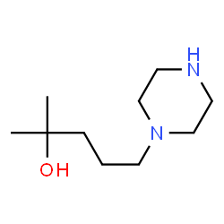 1-Piperazinebutanol,-alpha-,-alpha--dimethyl-(9CI)结构式