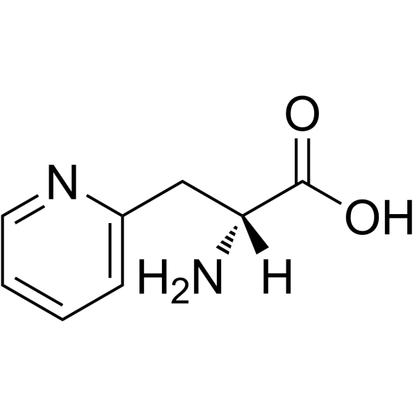 3-(2-Pyridyl)-D-alanine Structure