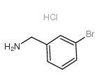 3-溴苄胺盐酸盐结构式