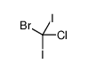 bromo-chloro-diiodomethane Structure