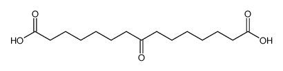 7-Oxo-pentadacanedioic acid Structure