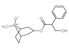 Benzeneacetic acid, a-(hydroxymethyl)-,8-methyl-8-oxido-8-azabicyclo[3.2.1]oct-3-yl ester, endo-结构式