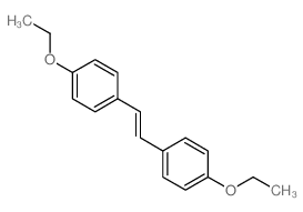 Benzene,1,1'-(1,2-ethenediyl)bis[4-ethoxy-结构式