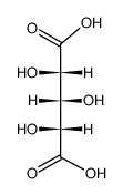 2,3,4-TRIHYDROXY-PENTANEDIOIC ACID结构式