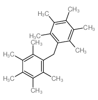 Benzene,1,1'-methylenebis[2,3,4,5,6-pentamethyl- (9CI) Structure