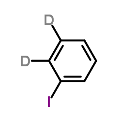 Iodo(2,3-2H2)benzene结构式