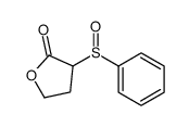 3-(benzenesulfinyl)oxolan-2-one Structure