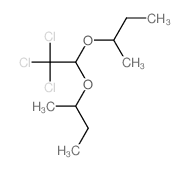 Butane, 2,2-[ (2,2,2-trichloroethylidene)bis(oxy)]bis-结构式