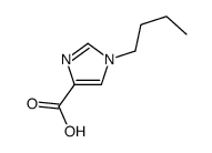 1H-Imidazole-4-carboxylicacid,1-butyl-(9CI) Structure