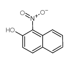 1-硝基-2-萘酚结构式