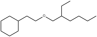 2-(2-Ethylhexyloxy)ethylcyclohexane structure