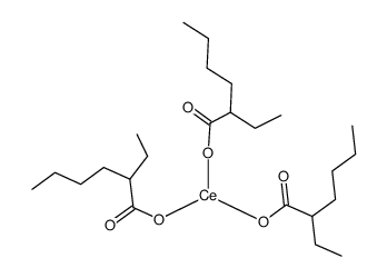 2-乙基正己酸铈结构式