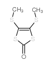 4,5-双(甲硫代)-1,3-二硫醇-2-酮结构式